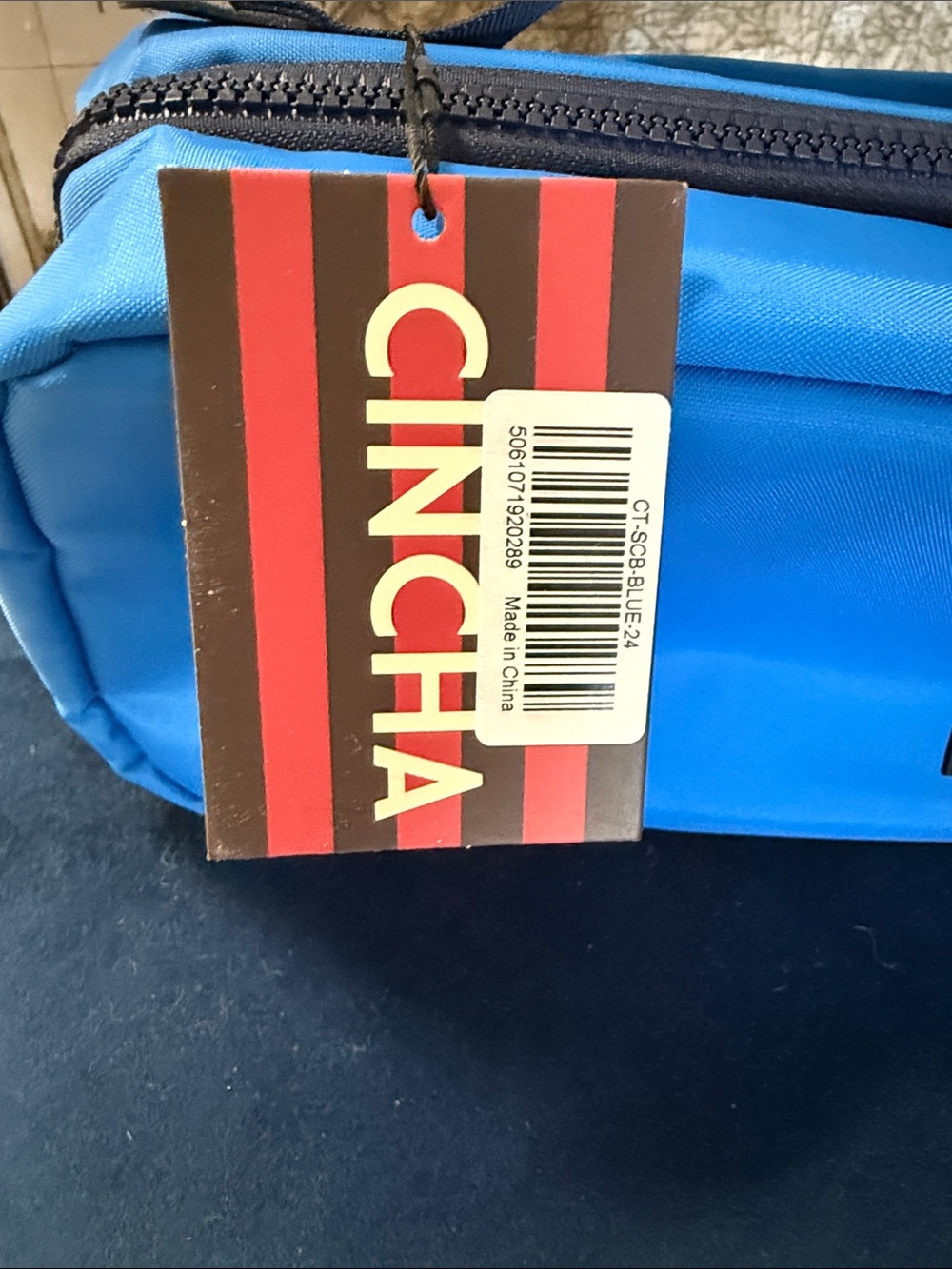 Cincha Bright Blue Toiletry Bag - Picture 2 of 6